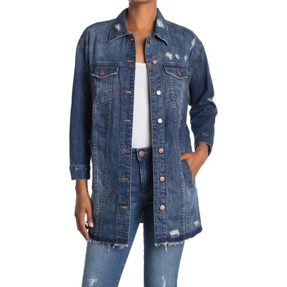 Oversized Boyfriend Denim Jacket 